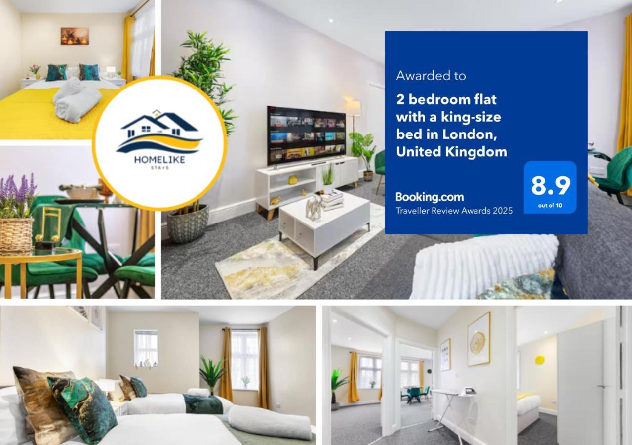 Elegant 2Br London Hideaway- King Bed, Sleeps 6 - Parking- Instant Book- 20 Percent Off Limited Time! Barnet Zewnętrze zdjęcie